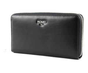 PICARD Bingo Zip Around Wallet Black
