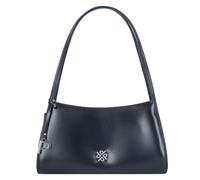 Picard Black Tie Schultertasche für Damen aus Leder in Blau mit Emblem und Anhänger, 31x18x9 cm, 56154S9023