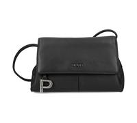Picard Boom Schultertasche Leder 20 cm schwarz
