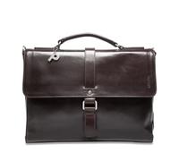 Picard Unisex Aktentasche BUDDY aus Wasserbüffelleder Groß | mit Steckverschluss | Aktentasche | Business