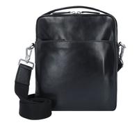 Picard Buddy 5618 Crossbody Bag für Herren aus Wasserbüffel-Leder in der Farbe Schwarz, 27x22x6 cm, 561851B001