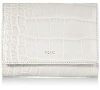 Picard, Damen Portemonnaie, aus mit Krokoprägung aus Leder, in der Farbe Kiesel/Grau, aus der Serie Weimar 1, 731680V048