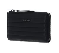 PICARD Evolute 1 Zip Around Wallet Black