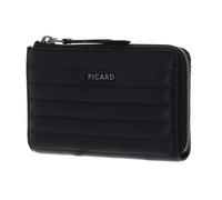 Picard Geldbörse Evolute 1 Zip Around Wallet Black schwarz