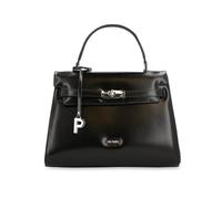 Picard Handtasche Damen Berlin | Henkeltasche schwarz aus Echtleder, gesichertem Drehverschluss & abnehmbarem Schultergurt | Schwarze Umhängetasche | Elegant, modern, hochwertig | Schultertasche