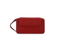 Picard Handytasche zum Umhängen Bali Rot | Handyhülle mit Band Rot aus Echtleder | mit Druckknopf, Reißverschluss & Schultergurt | Handytasche mit Geldbörse zum Umhängen mit 6 Kartenfächern