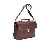 Picard Herren Toscana Aktentaschen, Braun/Kastanie, 37x27x10 Centimeters
