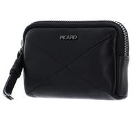 Picard Leder Schlüsselmäppchen Harlekin 1 Key Case Black schwarz