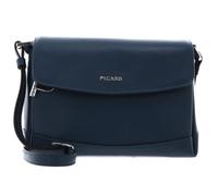 Picard Leder Schultertasche Umhängetasche Really Shoulder Bag Deep Ocean petrol