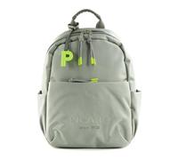 Picard Lucky One Backpack Silver - Schlichter Rucksack aus Nylon, praktisches Design, geräumiges Hauptfach, Maße 27x31x11,5 cm, 32444U9017