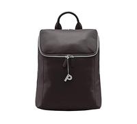 Picard Luis Cityrucksack aus Rindsleder - Innenmaterial: Baumwolle, Steckfach und Reissverschlussfach, verstellbare Schultergurte 32 x 27 x 14 cm (H/B/T) Damen (8634) brauncafe