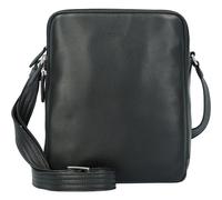 Schultertasche aus Leder von Picard, Serie Milano, schwarz 6037