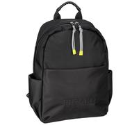 Picard Damen Rucksack LuckyOne 3244 aus Nylon mit Reißverschluss in der Farbe Schwarz, 26x11x33cm, 32444U9001