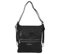 Picard Rucksack/Schultertasche Sonja – Nylon, Reißverschluss, wandelbar – Unisex, Schwarz