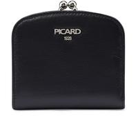 Picard Geldbörse Bingo aus Echtleder mit Druckknopf Damen Schwarz OneSize