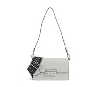 Picard Super Star Schultertasche hellgrau, Saffiano-Rindsleder, Damen