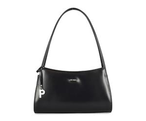 Picard Tasche Damen Schultertasche Berlin Schwarz | Kleine Handtasche aus Echtleder mit Reißverschluss, gesicherten Innenfach & doppelten Trägeriemen | Elegant, Modern, Hochwertig