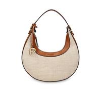 Picard Tasche Damen Schultertasche Croissant | Handtasche aus Kunstleder mit Reißverschluss, gesichertem Innenfach & abnehmbarem Schulterriemen | Moonbag (Cookie Kombi, OneSize)
