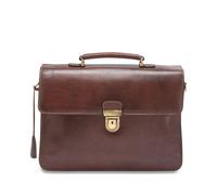 Picard Herren Toscana Aktentaschen, Braun/Kastanie, 37x27x10 Centimeters