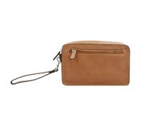 Handgelenktasche S mit RV Toscana Camel [215]