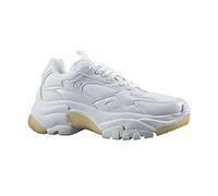 Piccola Lala Damen-Sneaker für den täglichen Gebrauch geeignet, Höhengefühl besonders bequem, Flexible strukturierte Knöchelstruktur, Weiß, 37