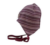 PICKAPOOH Baby Mütze Häubchen Radler Bio-Baumwolle, Pflaume/Pink Gr. 42