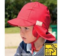 Pickapooh Baby und Kinder Mütze UV-80 rot Gr.50