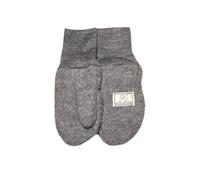 PICKAPOOH Baby und Kinder Fäustel aus Bio-Wollfleece Grau Gr. 4 (bis 6 Jahre)