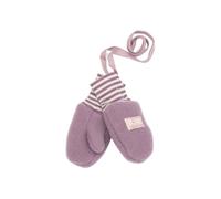 Pickapooh Baby und Kinder Fäustlinge Bio-Merinowolle Fleece altrose Gr. 2 (bis 2 Jahre)
