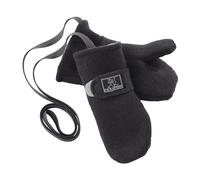 Pickapooh Baby und Kinder Fäustlinge Bio-Schurwolle anthrazit Gr. 2 (bis 2 Jahre)