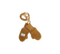 Pickapooh Baby und Kinder Fäustlinge Bio-Schurwolle caramel Gr.2 (bis 2 Jahre)