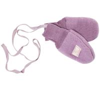 Pickapooh Baby und Kinder Fäustlinge Bio-Schurwolle Fleece altrose Gr. 1 (bis 9 Monate)