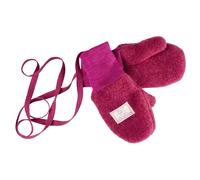 Pickapooh Baby und Kinder Fäustlinge Bio-Schurwolle Fleece granita Gr.2 (bis 2 Jahre)