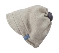 Pickapooh Baby und Kinder Schirmmütze Luna Bio Schurwolle Walk grau-meliert Gr.48