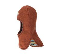Pickapooh Baby und Kinder Schlupfmütze zum Wenden Bio-Schurwolle redwood Gr. 48