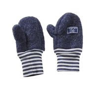Pickapooh Kinder Fäustlinge Bio-Merinowolle Fleece marine Gr.3 (2 bis 4 Jahre)