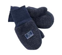 Pickapooh Kinder Fäustlinge Bio-Schurwolle Fleece marine Gr.3 (2 bis 4 Jahre)