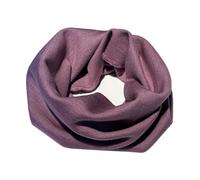 Pickapooh Kinder Schlauchschal Wolle Seide alt rose Onsize, Maße 29 x 19 cm