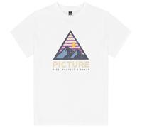 Picture - Authentic Tee - T-Shirt, Gr. L, weiß (White)