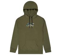 Picture - Basement Camo Printed Hoodie - Hoodie, Gr. XXL, oliv (Tobacco)