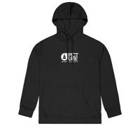 Picture Organic Clothing - Sweatshirt mit Kapuze aus biologischer Baumwolle - Basement Hoodie Black für Herren aus Baumwolle - Größe S - schwarz schwarz S