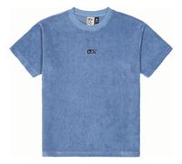 Picture Organic Clothing - T-Shirt aus biologischer Baumwolle - Laikko V Tee Stonewash für Damen aus Baumwolle - Größe S - Blau Blau S