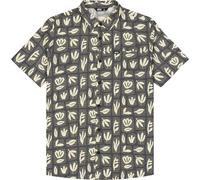 Picture - Klivox Printed Shirts - Hemd, Gr. M, grau (CedarLeafPrint)