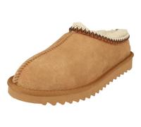 Piece of Mind 522-571 Damen Komfort Schuhe Hüttenschuhe Hausschuhe Leder Lammfell (Chestnut, EU Schuhgrößensystem, Erwachsene, Damen, Numerisch, M, 38)