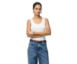 Pieces Amelia ärmelloses T-shirt 2 Einheiten