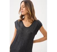 Pieces - Bekleidung Pcalice Ss Glitter Tee Jrs Noos Bc - schwarz - Größe L