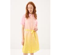 Pieces - Bekleidung Pcbibiane Ss Short Wvn Dress Fc Bc - Rosa - Größe XS