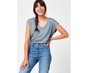 Pieces - Bekleidung Pcbillo Tee Lurex Stripes Noos - Blau - Größe S