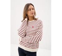 Pieces - Bekleidung Pcgreta Ls Emb Ub Sweat Noos - weiß - Größe XL