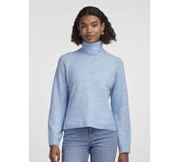 Pieces - Bekleidung PCJULIANA LS ROLLNECK KNIT NOOS BC - blau - Größe L